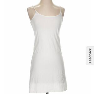 Women's Calypso St. Barth white tank top slip dress size small